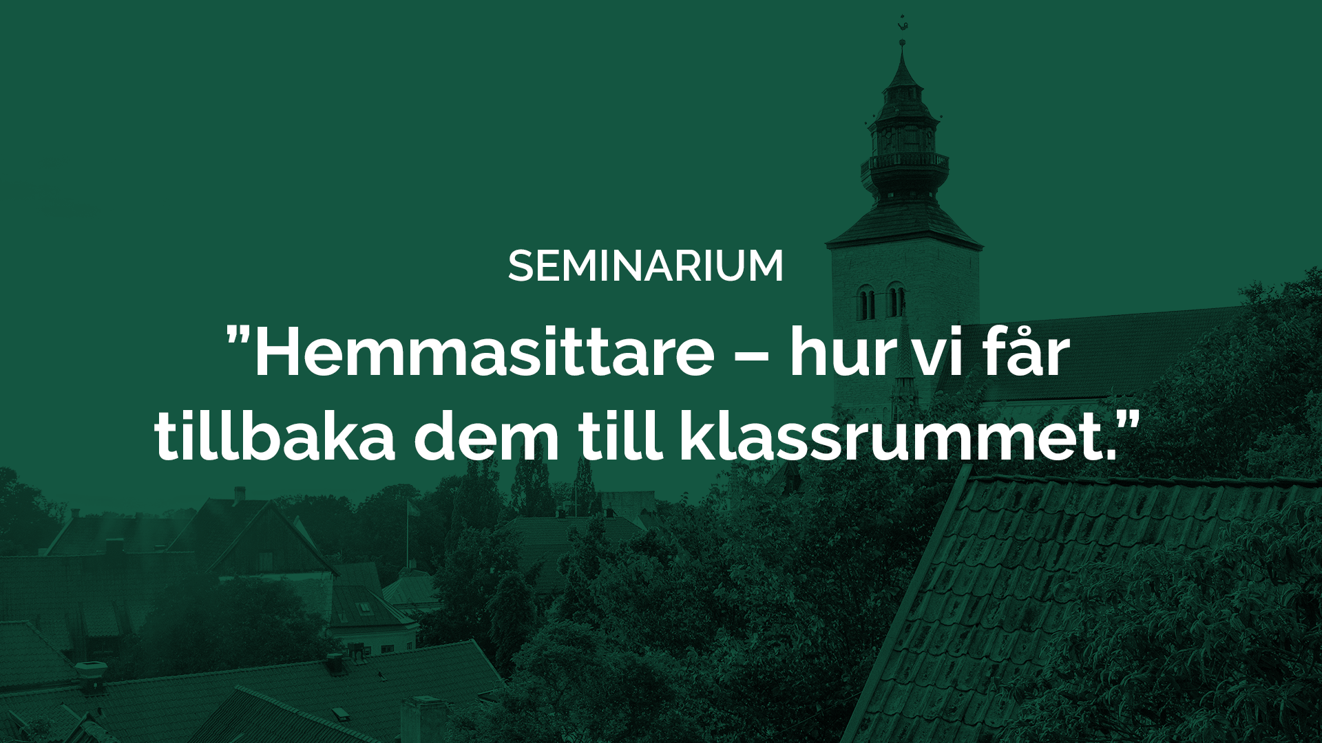 Läs mer om artikeln Cedergrenska i Almedalen